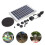 Solar Panel Mini Pump with Floating Disk High Efficiency for Pool Fountains 10V 5W 5