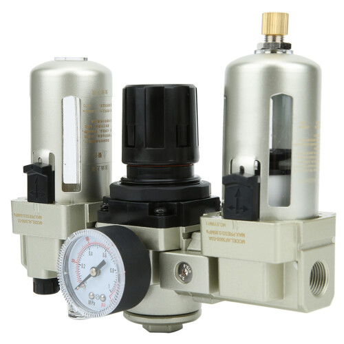 OilWater Separator Automatic Drainage Triple Piece Filter Gas Liquid Separation 2