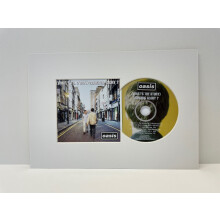 (White) A4 CD & Cover Display Mount - Acid-Free Mountboard