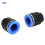 50PCs Air Pipe Plug Pneumatic Cap Plastic Brass Quick Insert PPF Oval Release Ring Hotel Use 4