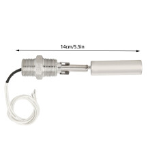Liquid Water Level Float Sensor Switch Side-Mounted 304 Stainless Steel 1/2NPT Male Thread DC0-110V