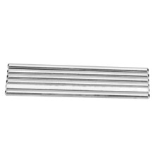 6pcs 100mm Stainless Steel D Hole Shaft Toy Car Gear Axle DIY Industrial Robot Parts