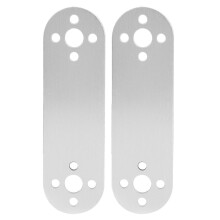 2Pcs Flat Brackets Aluminum Replacement Kits Fit for Tetrixrobotics Robot Accessories