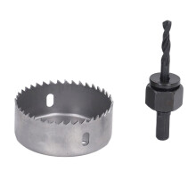 2Pcs Hole Saw 67mm Drill Bit Opener Hole Cutting Drilling Tool for Woodworking Plastic