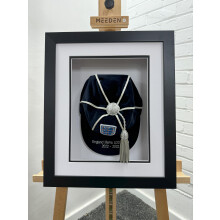 Football Honours Cap Display Case: Custom 3D Box Frame (16x12")