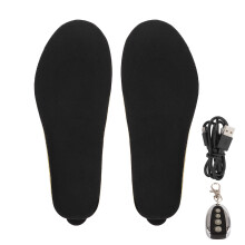 Electric Heated Insoles USB Rechargeable Adjustable Temperature Foot Warmers Heated Shoes PadS(35-40)