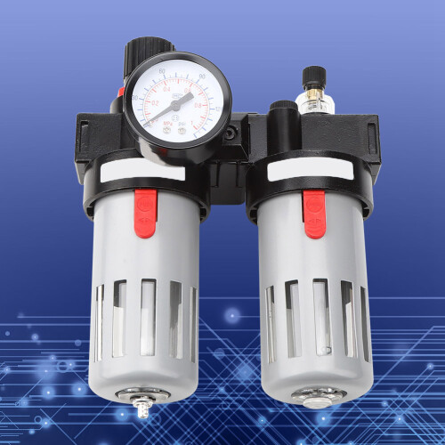 OilWater Separator Duplex Filter Pressure Regulator Gas Liquid Separation BFC2000 1