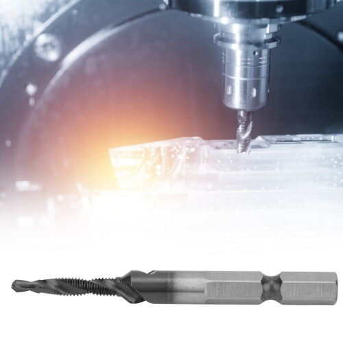 Multifunctional Compound Tap Screwdriver Drilling and Tapping Integrated Dril Bit SetM4 X 0.7 (TIAIN) 2