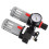 OilWater Separator Duplex Filter Pressure Regulator Gas Liquid Separation BFC2000 5