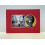 (Red) A4 CD & Cover Display Mount - Acid-Free Mountboard 1
