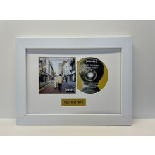 (Red, White) Framed CD & Cover Art Display: Custom Music Gift