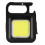Mini COB Working Light High Brightness Portable Strong Magnetic USB Charging Foldable LED Keychain Flashlight 2