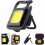 Mini COB Working Light High Brightness Portable Strong Magnetic USB Charging Foldable LED Keychain Flashlight 5