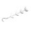 Widened Bag Hanger with Multi Hooks 360 Rotatable ABS Steel 1
