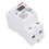 DIN Rail Over Undervoltage Protector Self Recovery Voltage Protective Device with Indicator and Display 40A 3