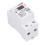 DIN Rail Over Undervoltage Protector Self Recovery Voltage Protective Device with Indicator and Display 40A 4