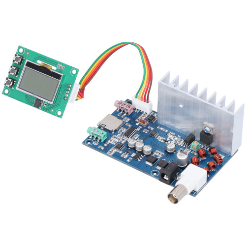 Audio Transmitter Module PLL Stereo LCD Digital Display Adjustbale FM Radio Receiver Board 2