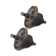 RC Differential Gear Set 2pcs Metal Upgrade for 1/10 RC Cars Trucks Enhanced Drivetrain Performance