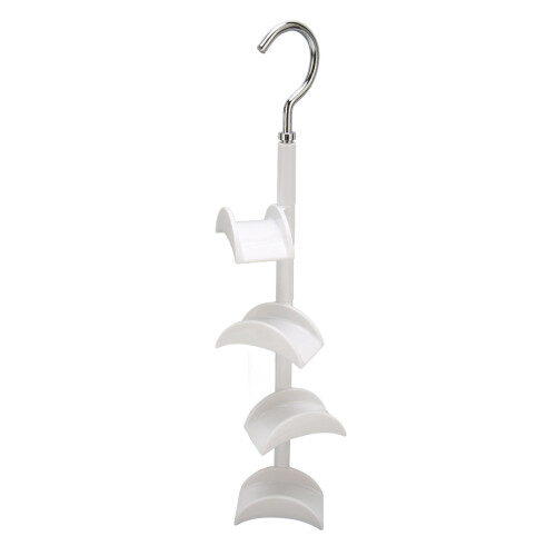 Widened Bag Hanger with Multi Hooks 360 Rotatable ABS Steel 1
