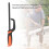 Mini Hacksaw Frame Adjustable Compact Hand Hack Saw Aluminum Alloy Frame with Blade 7