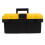 Plastic Tool Box 2 Layer Portable Storage Hardware Organizer for Home Craftsman Garage with Handle Locking 14in 2