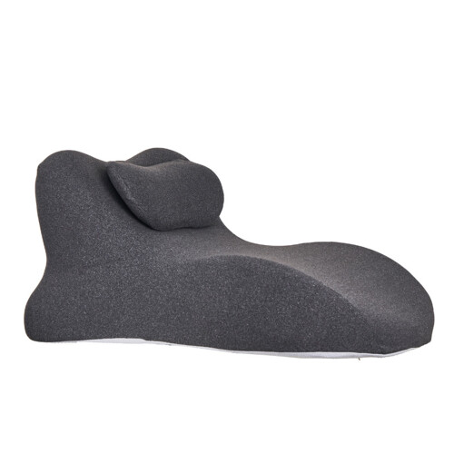 Light Support Pillow With Breathable Cover For Full-Dark Gray