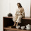 Statue de compagnon de bureau en résine Christ-Un 2 pièces 5