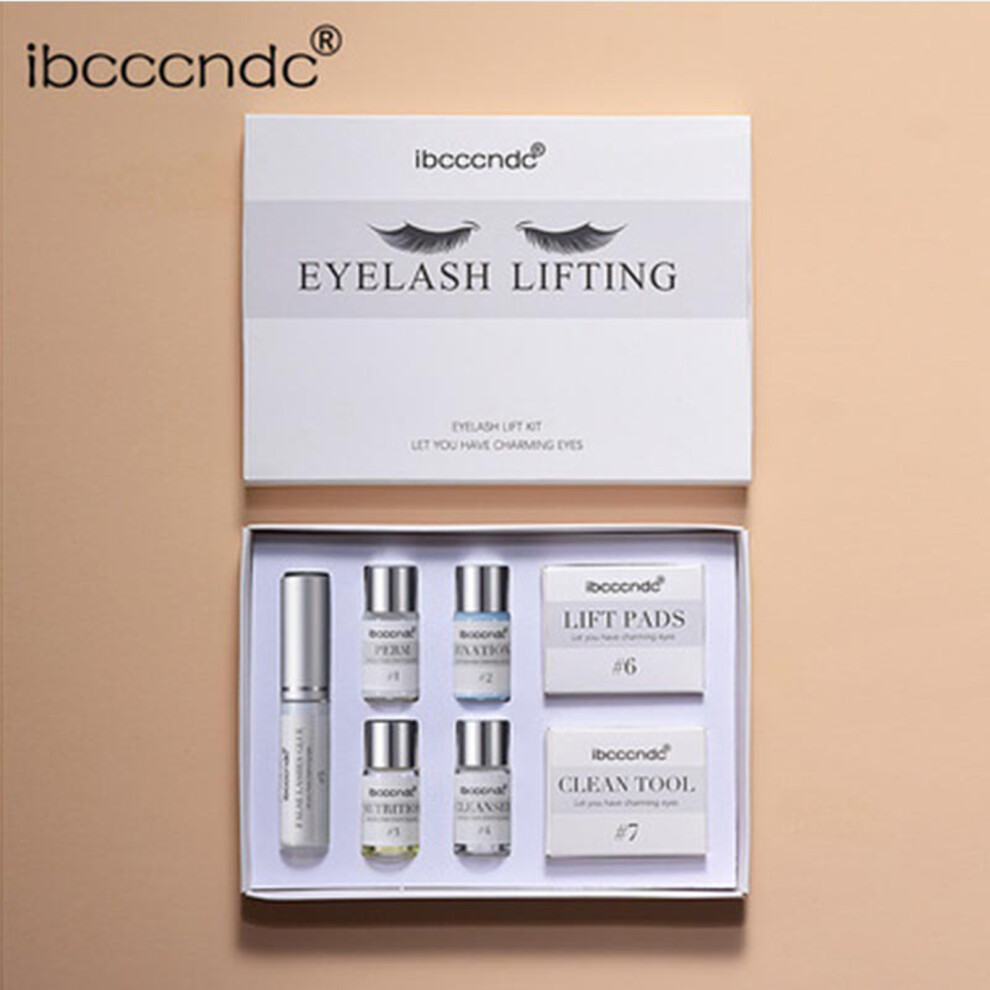 Lash Lift Kit Eyelash Perm Set with Pads & Tools for Salon & Home