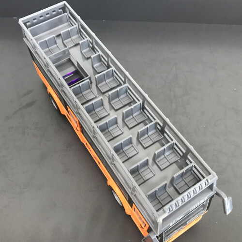 Remote Control Double Decker Bus 4 Channels, Opening Doors, 28x11x8.5cm 2