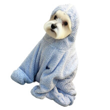High Absorbent Full Wrapped Pet Bath Towel Easy to Wear-XXL