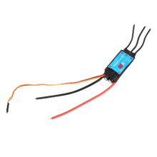 Brushless ESC for RC Boats with Quick Response Control, 20A 30A 40A Marine Speed Controller