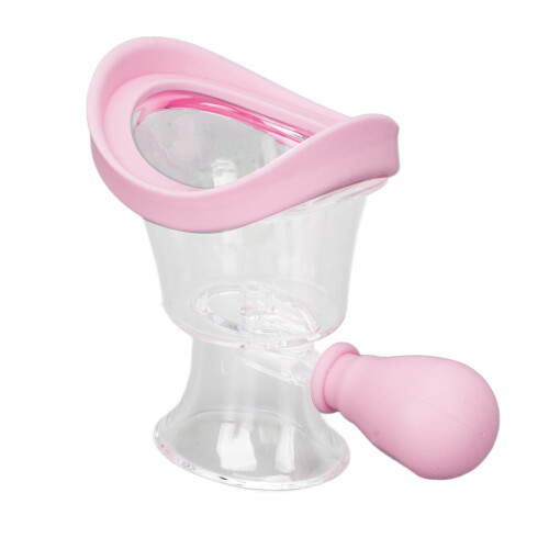 Silicone Eye Wash Cup Squeeze Controllable Cleaner Kit Pink 1