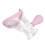 Silicone Eye Wash Cup - Squeeze Control, Accurate Cleaning, Pink 3