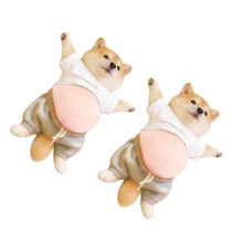 Shiba Inu Belly Dog Stickers Stress Relief Speelgoed voor-Stijl2