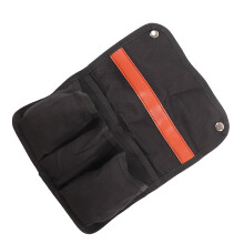 Multifunctional Canvas Chair Side Organizer Bag, 320x240mm, Black
