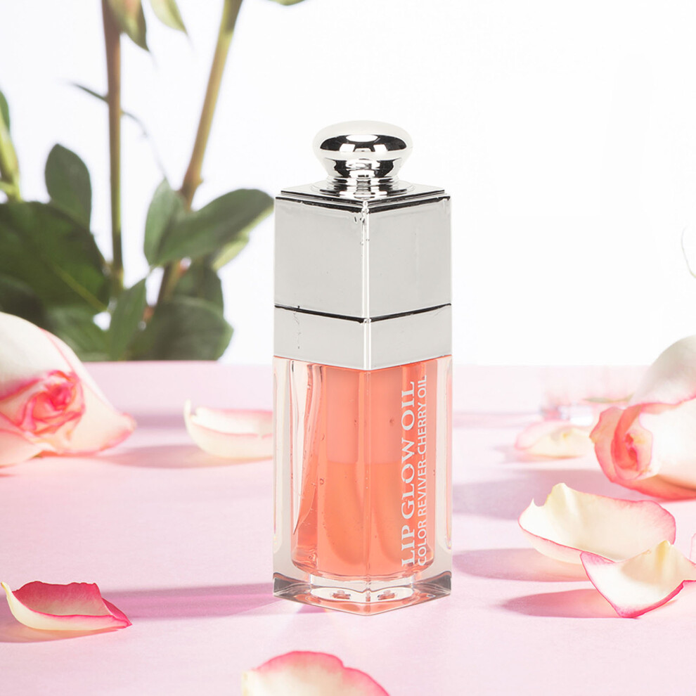 6ml Pink Lip Oil Gloss Hydrating Moisturizing High Shine Long Lasting