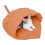 Creative Leaves Shape Nest Cats Bed Hideouts Cave-salmon pink 1