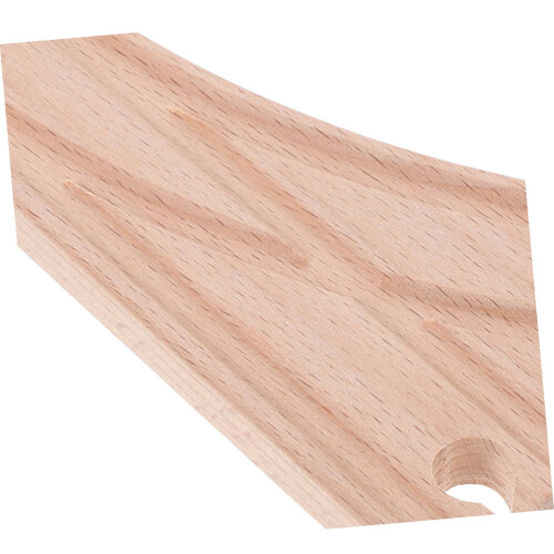 2pcs Wooden Train Track Switch Set for Thomas, MultiDirectional Durable Railway Accessories 1