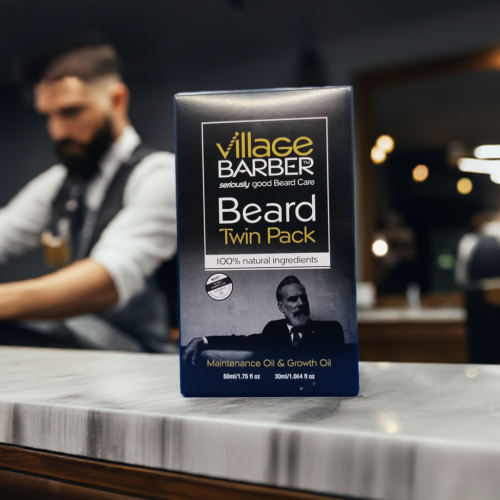 Village Barber Beard Oil Twin Pack 2