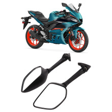 Motorrad-Rückspiegel Seitenspiegel für T-MAX, YZF-R3, R25 - ABS-Glas Paar