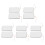 10pcs Rectangular Self-Adhesive Electrode Pads for TENS Machine 6x9cm 13