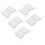 10pcs Rectangular Self-Adhesive Electrode Pads for TENS Machine 6x9cm 15
