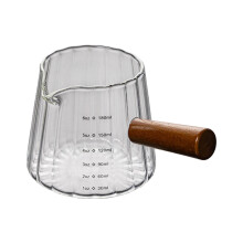 Koffie-espressoglazen maatbeker met-180 ml wolkmelkbeker