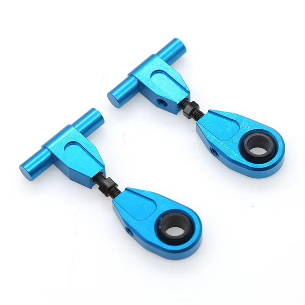 Rc Car Upgrade Parts Metal Front Upper Suspension Arms For Tamiya Tt02 1/10 Scale Durable Ref: 4301 9455672928984