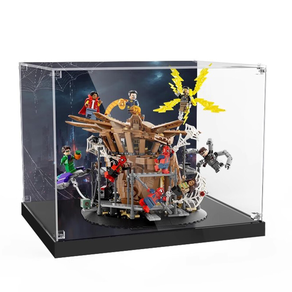 Acrylic Display Case For 76261 With Dustproof Lid And 360 Clear View Showcase 9092120426816