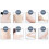 10Pcs Rectangular Reusable Electrode Patches for Electrotherapy Muscle Stimulator 11
