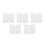 10Pcs Rectangular Reusable Electrode Patches for Electrotherapy Muscle Stimulator 16