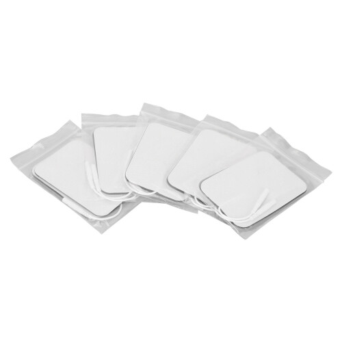 10pcs Rectangular Self Adhesive Electrode Pads for TENS Machine 6x9cm 2