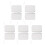 10pcs Rectangular Self Adhesive Electrode Pads for TENS Machine 6x9cm 13