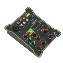 Tragbarer 5-Kanal-Mixer mit Metallgehäuse, präziser Abstimmung & schnellem Response